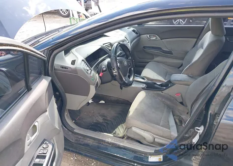 2012 Honda Civic Lx from USA, damaged, VIN 19XFB2F52CE013458